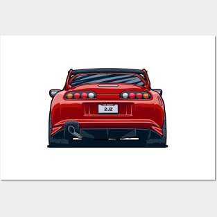 Toyota Supra Posters and Art